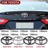 3D Car logo series Front Head Grill Hood Bonnet Emblem Rear Tail Bumper Trunk Badge For Toyota Corolla Camry RAV4 Hilux Yaris