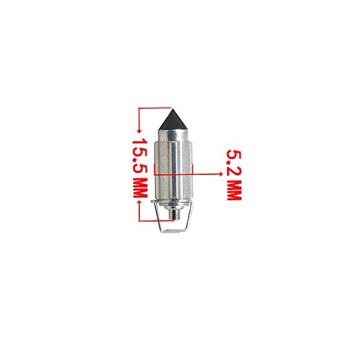 Zephyr 400 Fits Kawasaki KPS Zephyr 400 Keihin Carburetor 1989- 1996 Zephyr 400 Carburetor Repair Kit with Vacuum Diaphragm and Oil Float