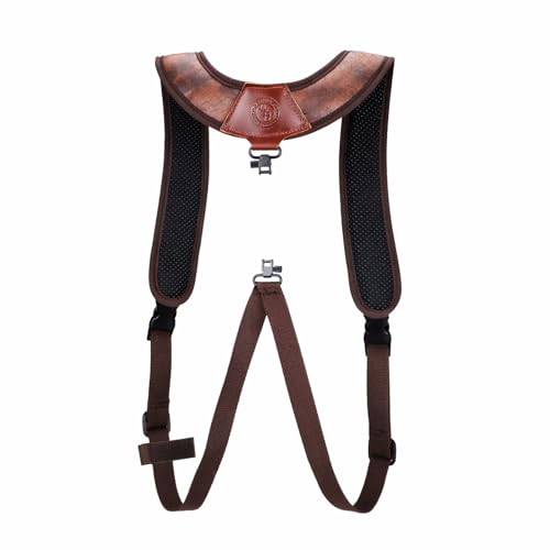 TOURBON Backpack Style Gun Sling, Double Shoulder Strap with Swivel, Adjustable Rifle Sling for Hunting and Shooting