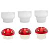 Creative Mushroom Shape Silicone Candle Mold Crafting Tool For Handmade Candle Soap Chocolate Decors
