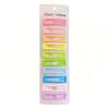 10Pz Fermagli per Capelli da Bambina Design Goccia d'Acqua Cuore Triangolo Colori Caramella Clip Laterali per Ciuffo Accessori Decorativi per Capelli
