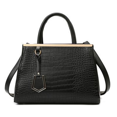 Crocodile Pattern Handbag Women's Bag New Style Fashion Large Capacity Bag Crossbody Women's Bag