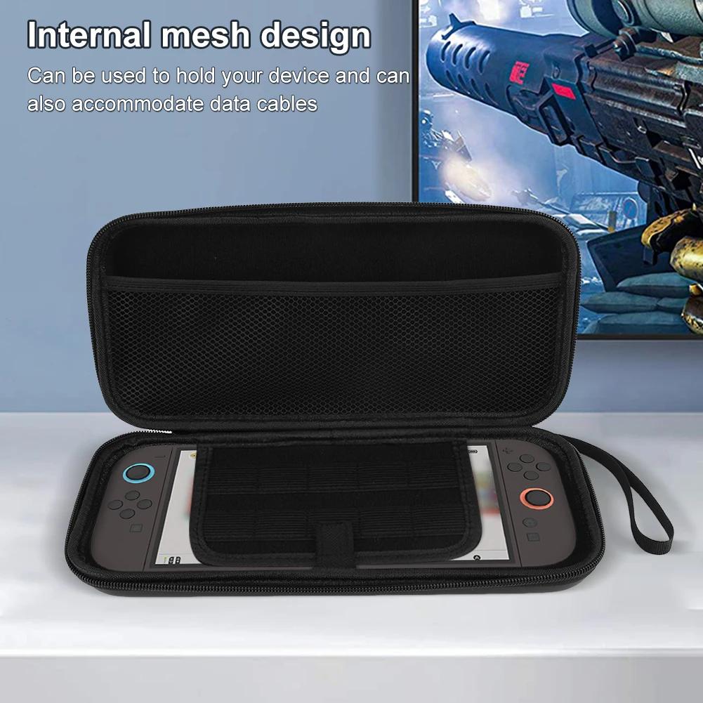 Carrying Case for Nintendo Switch 2  & Screen Protector Portable Hard Shell Pouch Carrying Travel Game Bag for Switch 2 Access