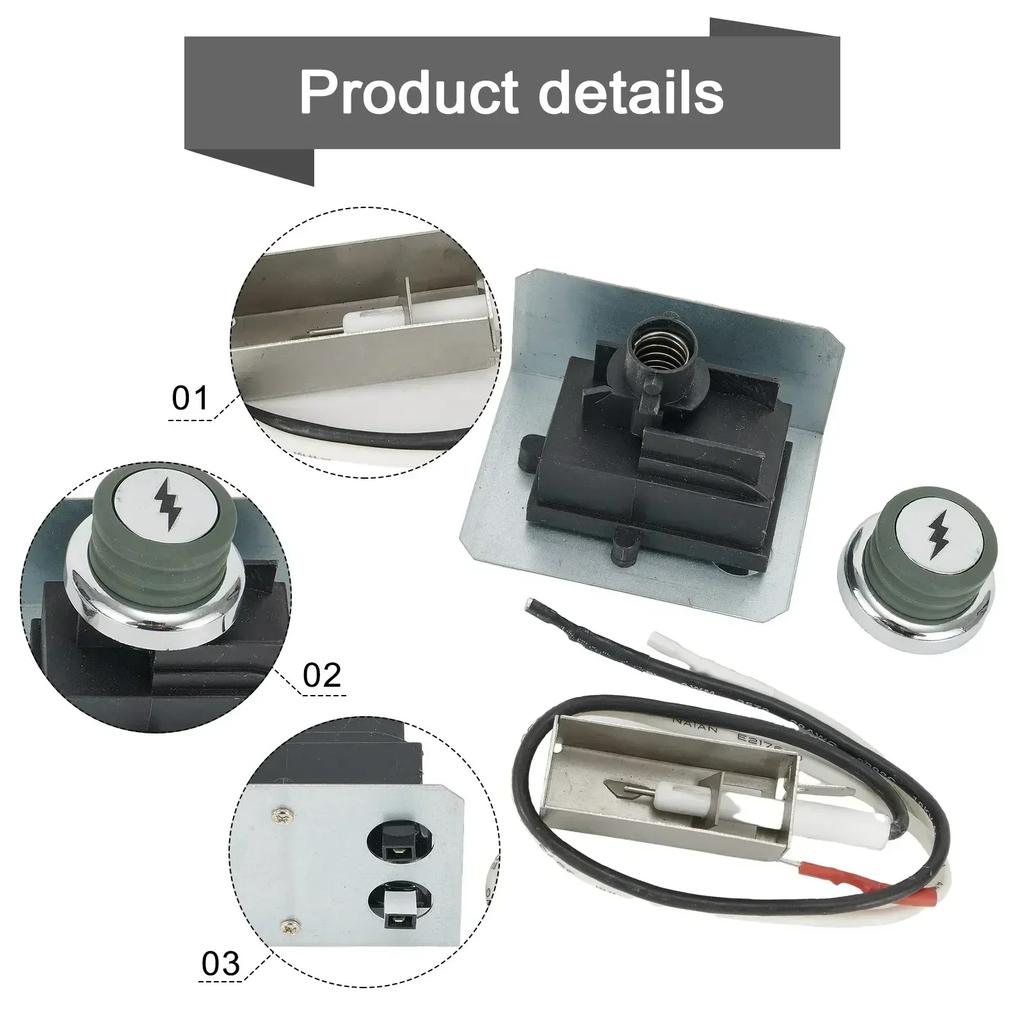 Grill Kit Compatible with For Weber For Spirit 200 & 300 Series Model For 91360 for Effortless Outdoor Cooking
