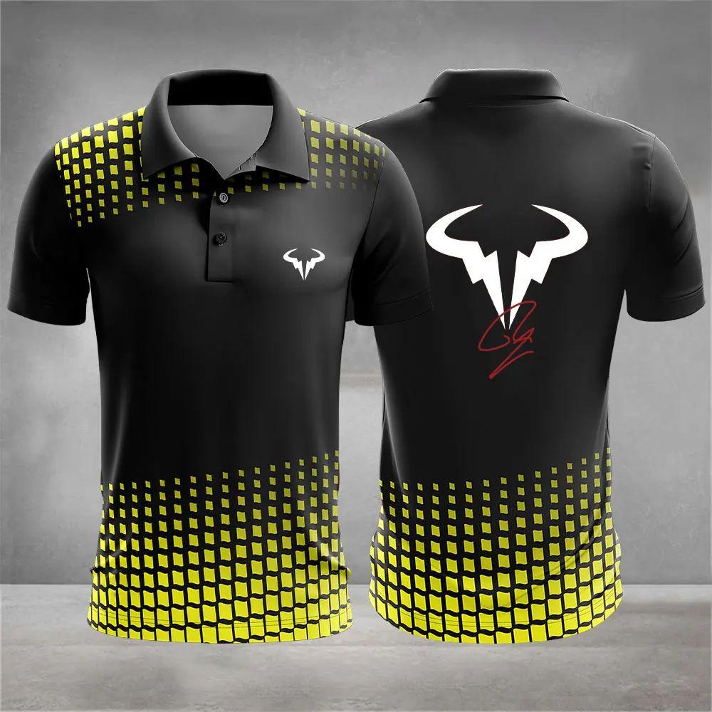 Das Sommer-POLO-Shirt Ist Ein Lässiges Modisches Bequemes Weiches Und Atmungsaktives Mit 3D-Muster Bedrucktes