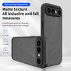 KEYSION Matte Translucent Black Phone Case for VIVO X300 FE Soft Silicone+PC Anti-slip Shockproof Back Cover for VIVO X300 FE 5G