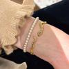 Hot Selling Retro Zodiac Snake Bracelet 2024 New Retro Palace Style Super Heavy Industry Small Gold Snake Bracelet