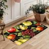 1Pcs Fresh Fruit Pattern Kitchen Mat Soft Thickened Kitchen Floor Mat Waterproof Non-slip Oil-proof Floor Mat Runner Rug