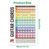 Fretboard Chord Music Poster Guitar Chord Spectrum Fingering Chart Note Poster
