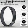Adjustable Fitness Tracker Arm Band Nylon Replacement Strap for Amazfit Helio Strap