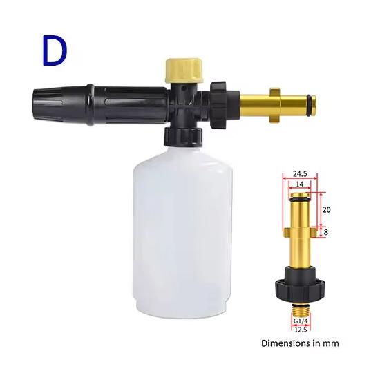 Car Wash Foam Gun Nozzle Foam Cannon Foam Generator for Karcher Kranzle Interskol Elitech Huter Gerni Stihl High Pressure Washer