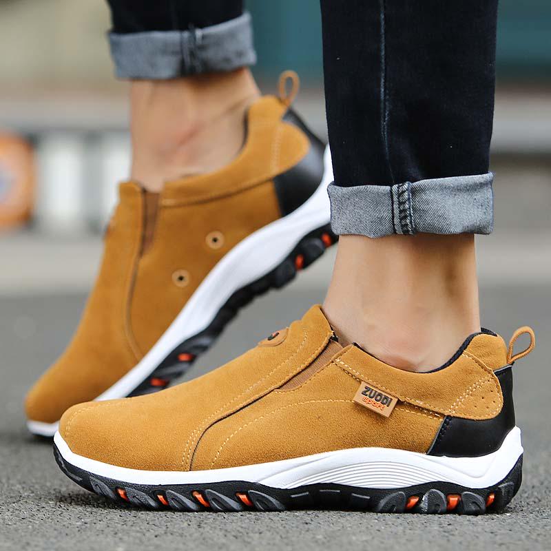 Casual Shoes Men Sneakers Outdoor Walking Shoes Loafers Men Comfortable Shoes Male Footwear Light Plus Size CLE