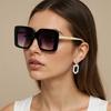 Modern Fashion Sunglass For Women Vintage Glasses For Women Detailed Design Of Eyeglass Legs Accessories For Women'S Glasses