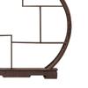Wooden Display Stand Teapot Stand Showcase Decorative Crafts Display Rack for Office Living Room Desktop Cabinets Antique Store
