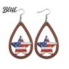 Stars Stripes Earrings 1 Pair Hollow Drop for Women Fourth