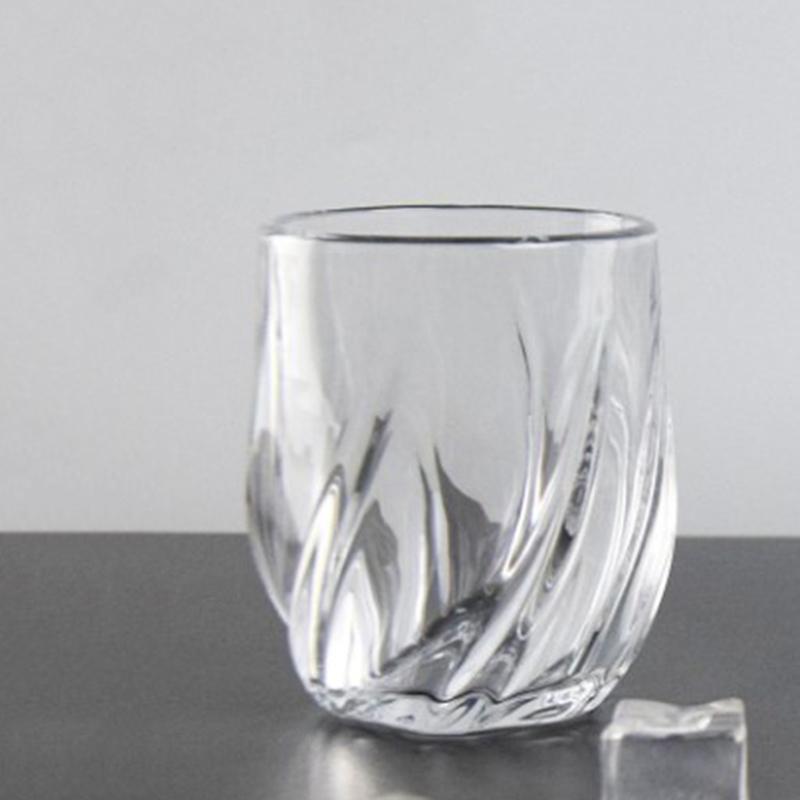 320ml/370ml Modernes Whiskeyglas Cocktail Brandy Tequila Gläser Eiskaffee Tasse Haushalt Geschnitztes Weinglas Teetasse Trinkgeschirr