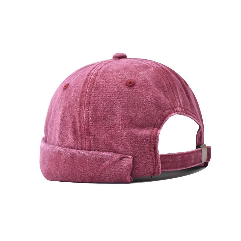 Waterwashed Denim Cap Men Street Style Unstructured Sun Protection Sunshade Summer