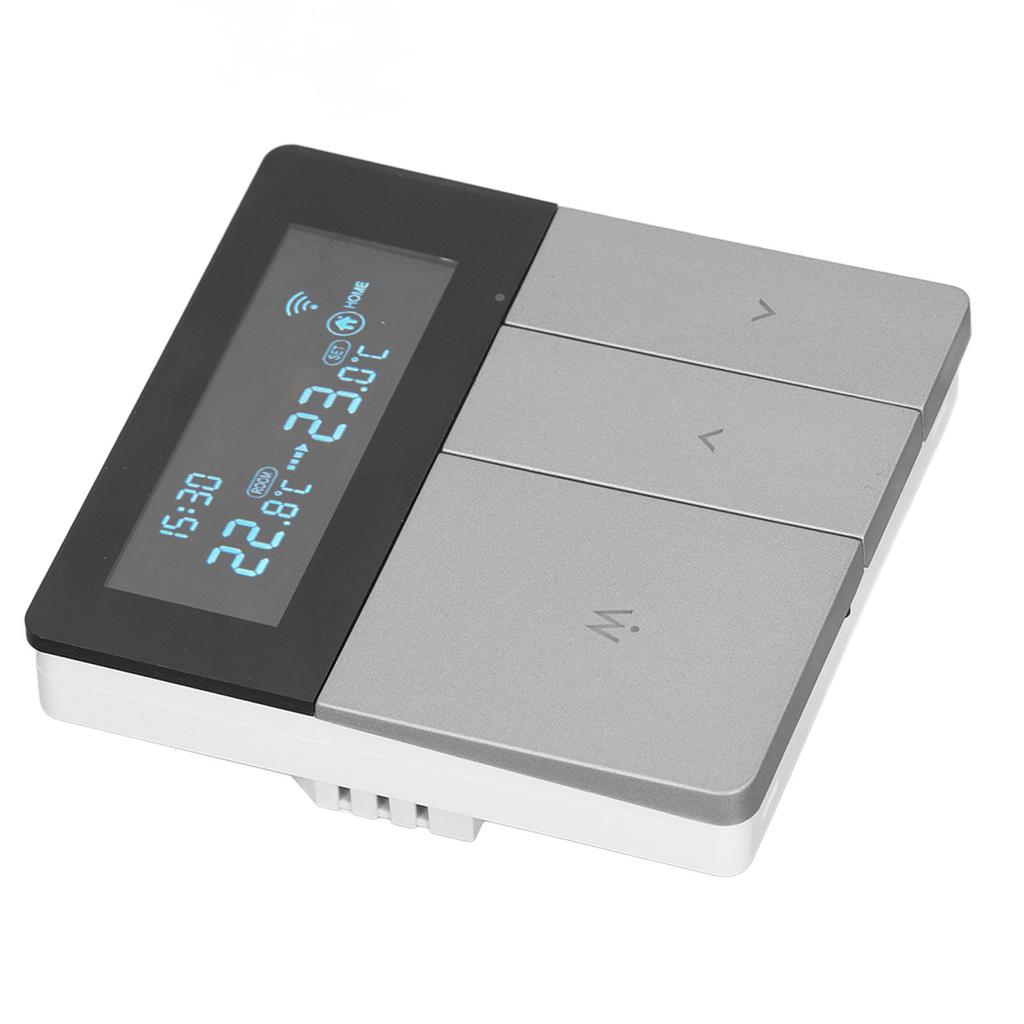 16A Smart Color Thermostat Programmable Smart Electric Heating Thermostat for Home Offices Shopping
