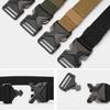 The New Men's Buckle Belt Nylon Braided Lightweight Breathable Daily Commuter Men's Belt