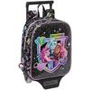 Sac À Dos - SAFTA - Monster High - Avec Chariot - Confortable - Résistant - Noir