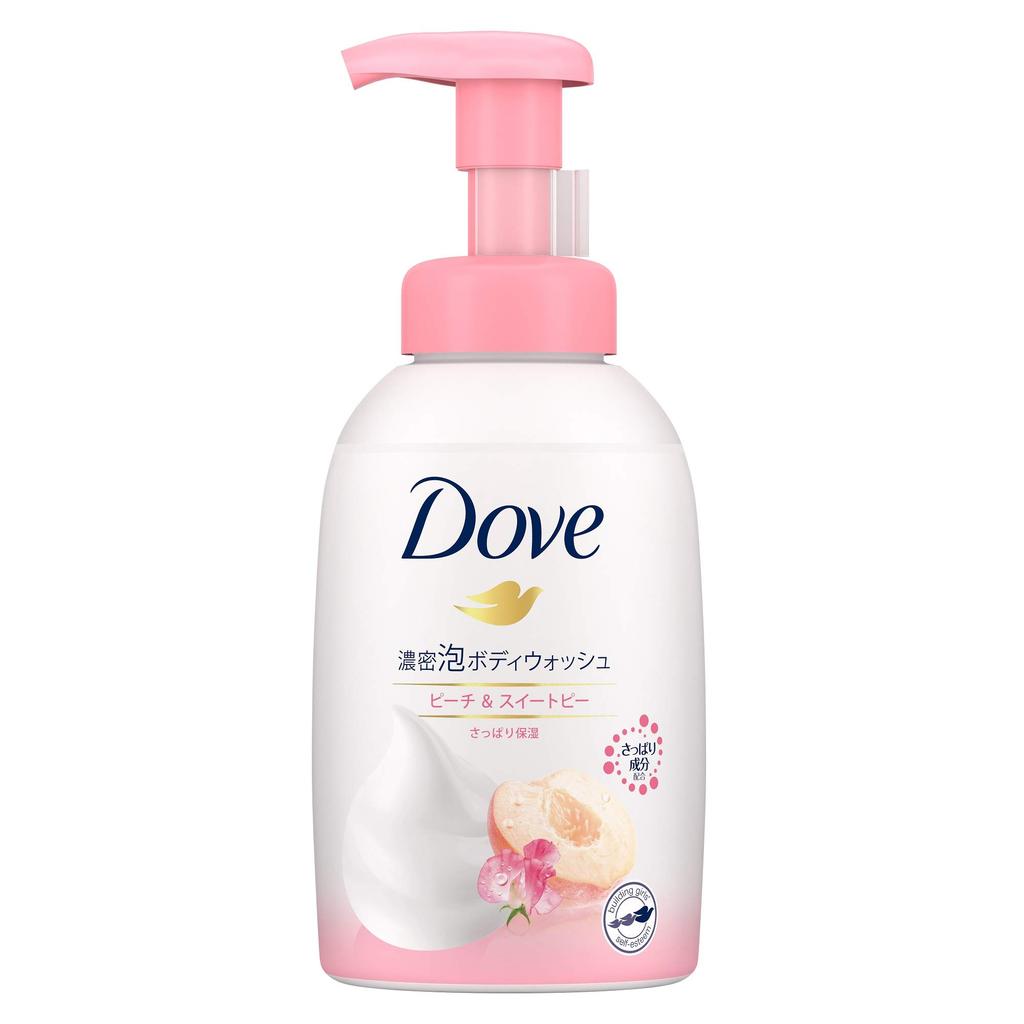 Dove Rich Foam Body Wash Peach & Sweet Pea Pump 450g
