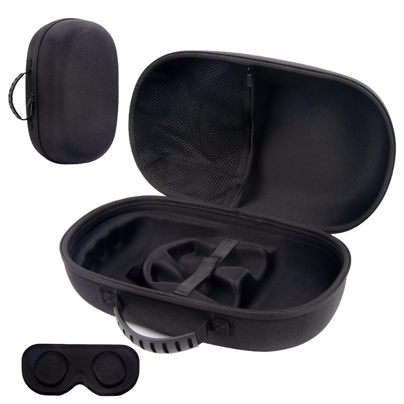 Portable Carrying Case For Meta Quest 3 Travel Case VR Larger Capacity Storage Bag For Quest 3 Protective EVA Bag VR Accessories