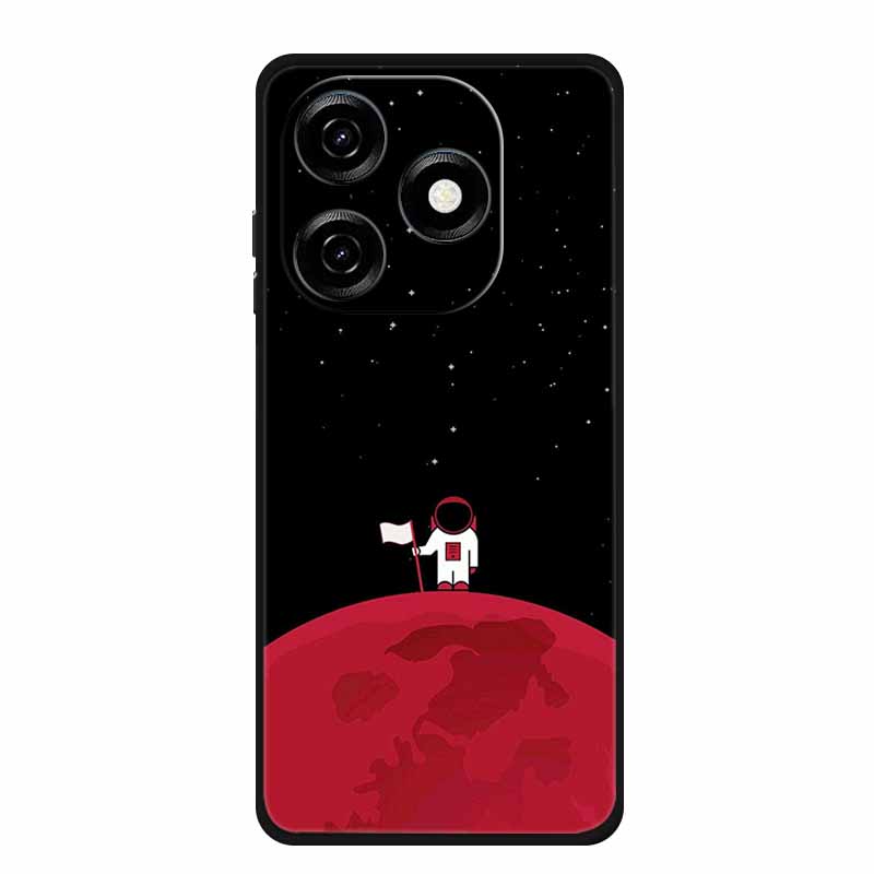 Für Honor X5c Plus Hülle Niedliche Cartoon Weiche Silikon TPU Schutz-Rückseite Handyhülle für Honor X5c Plus Luxus Bumper Coque