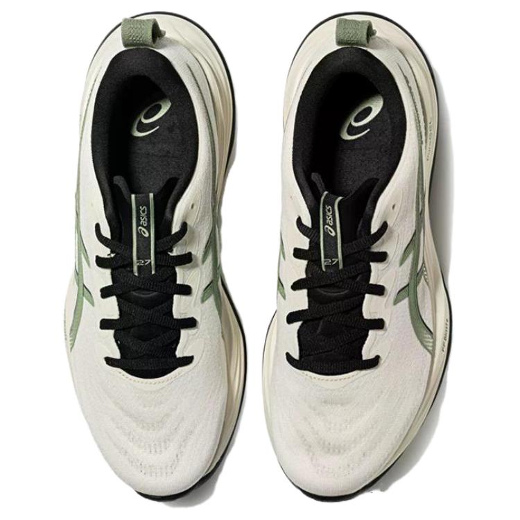 Asics Men's GEL-CUMULUS 27 Running Shoes White Green 1011C092-100