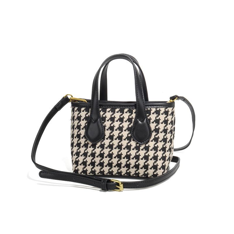 2025 New Houndstooth Autumn Winter Bag for Women, Compact Versatile Handbag, Trendy Crossbody Bag This Year