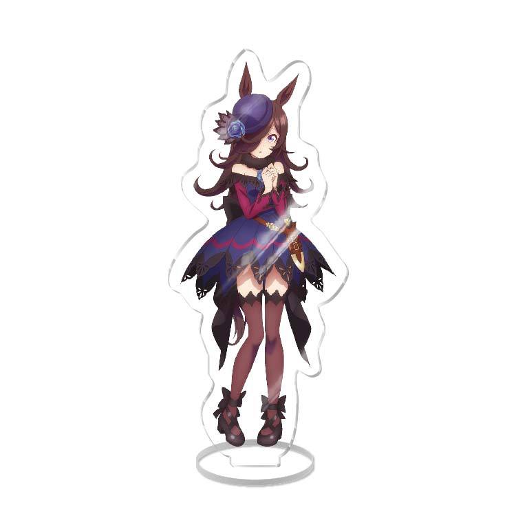 Anime Pretty Derby Rice Shower Special Week Acrylic Stand Ornaments Cartoon Model Gifts