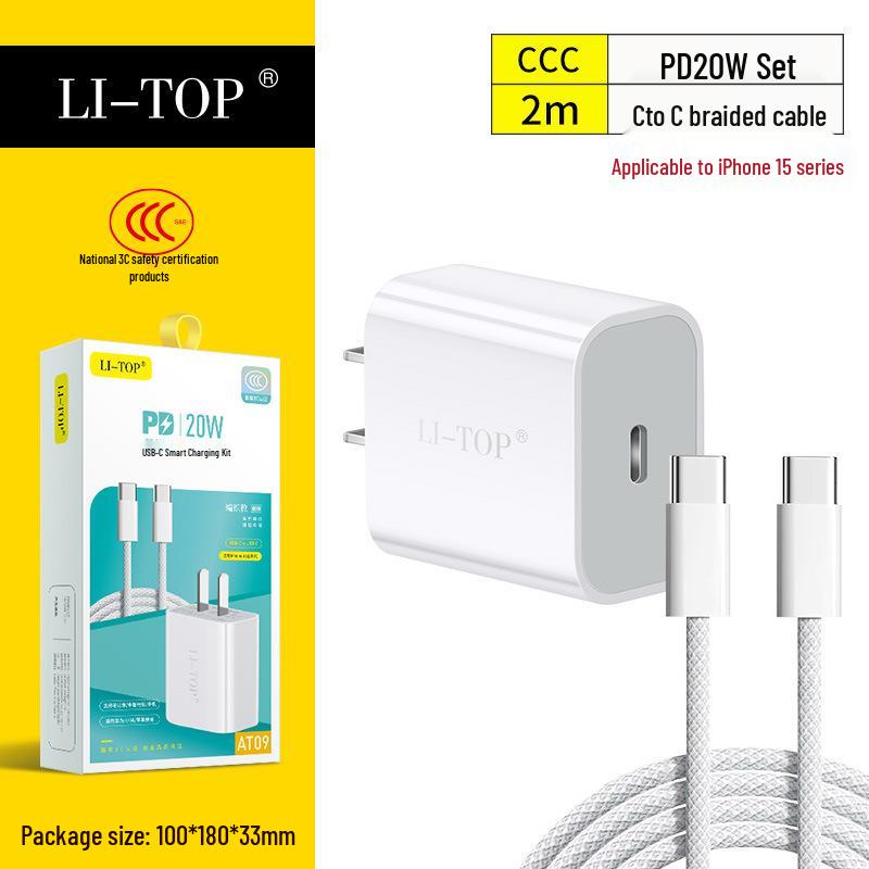 3C Certified 20W PD Fast Charger for iPhone 13/14 Pro Max