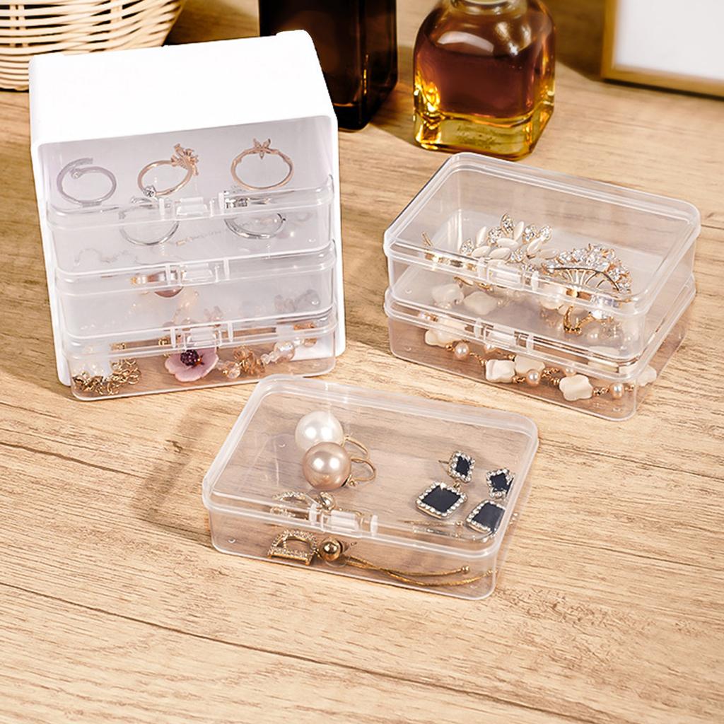 Sturdy Plastic Organizers Box With Multiple Compartments Accessory for Efficient Home Storage and Space Saving Designs
