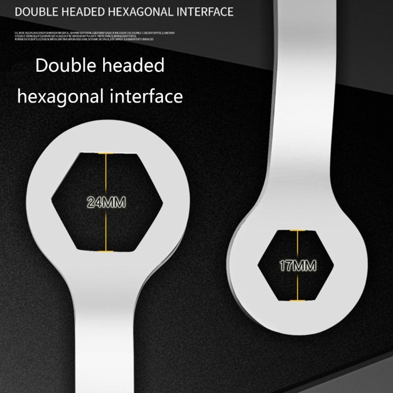 Double Head Wrench Universal Multifunctional Hex Wrenches Self-tightening Spanner Hand Tools Adjustable Wrench Hand Tool