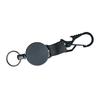 Retractable Keychain Durable and Key Reel Carabiner Heavy Duty Portable with 23.62'' Steel Cable