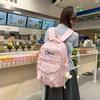Mochila Estudiantes de secundaria gran capacidad 1011 mochila nueva estudiantes femeninas mochila de alto valor mochila de ocio para ir al trabajo escolar