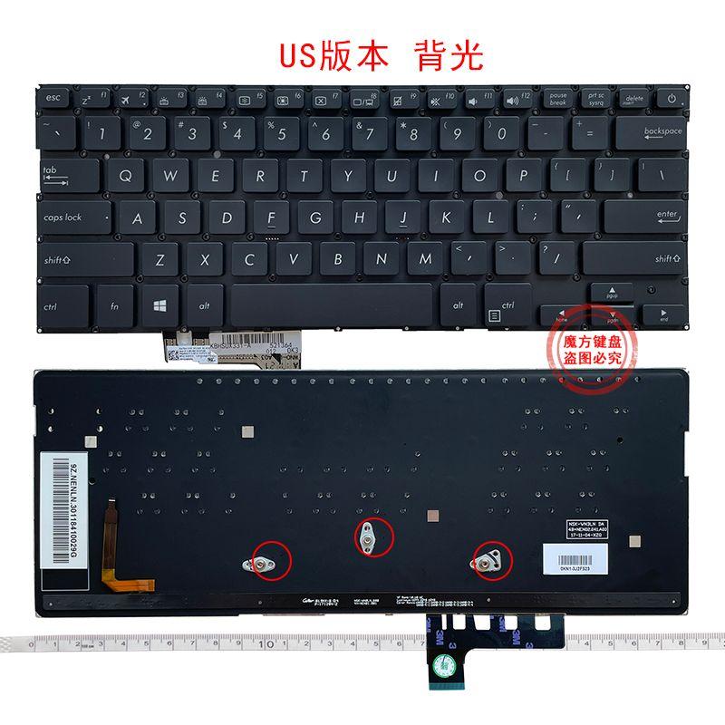 

Applicable to Asus ASUS U3100u Ux331 Ux331un Ux331ua/UAL/FAL Ux331fn Keyboard UX331 UX331UN UX331FN [New/with backlight]]