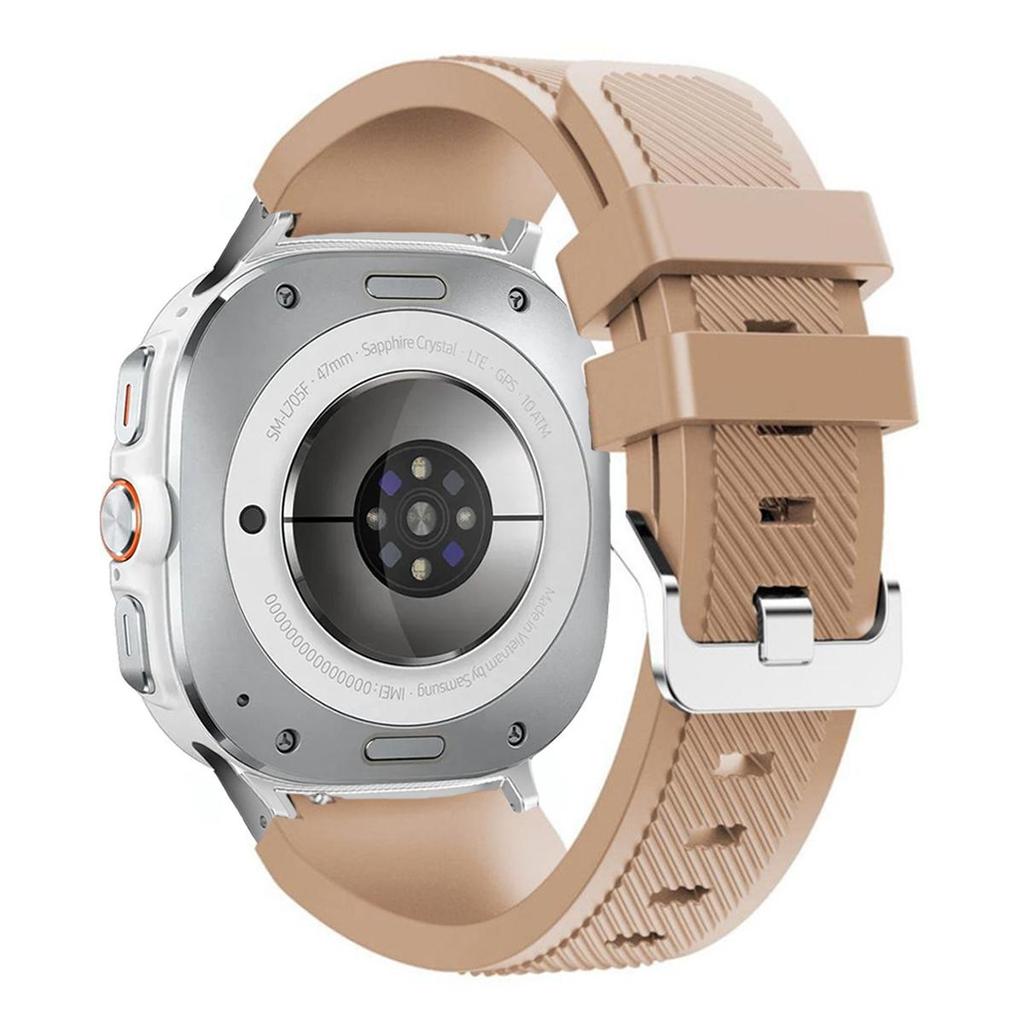 Silicone Strap for Samsung Galaxy Watch 8 40 44 46mm Sports Bracelet Quick Fit Watchband for Galaxy Watch 8Ultra 47mm Wrist Band