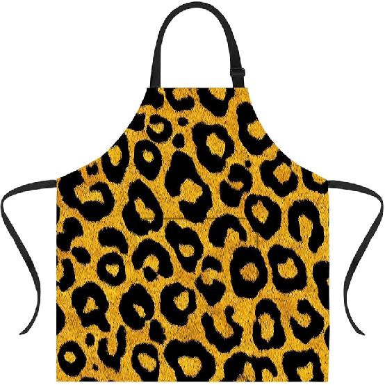 ANNA QUEEN Merry Christmas Apron for Women Men with Pockets Snowman Apron Adjustable Kitchen Chef Cooking Apron