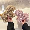 Chenille-Hundehandtuch, niedliches Hundehandtuch, saugfähig, vielseitig verwendbar, in Welpenform, für Hände, Bad und Küche