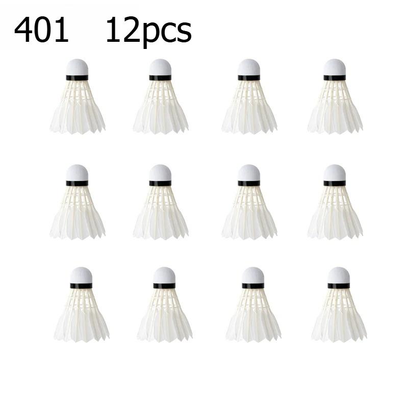 K2/401/904 Multiple Specifications White Badminton Sport Training Game Badminton Balls with Great Stability Indoor Outdoor Sport