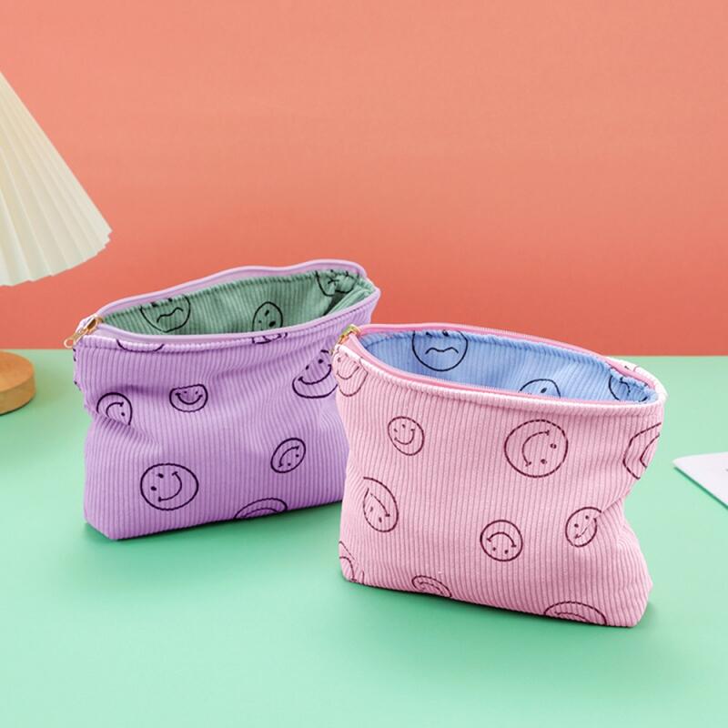 Smile Pouch Multi Cosmetic Pouch Pencil Case Clutch Bag