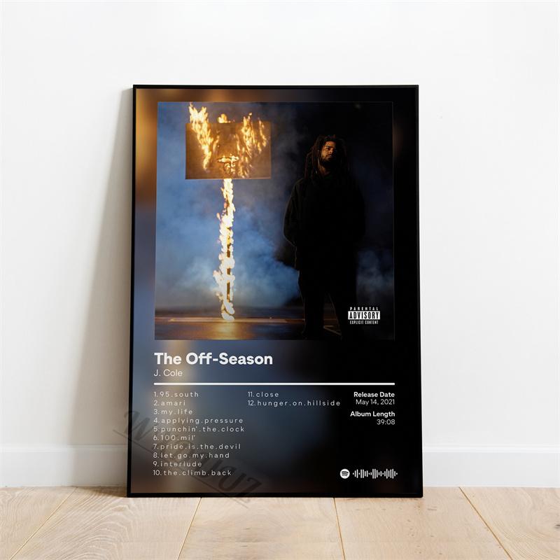 Rapper J. Cole Migos Musik Album Bilder Hip Hop Sänger Star Print Poster Für Wohnzimmer Leinwand Malerei Kunst Home Wand Dekor