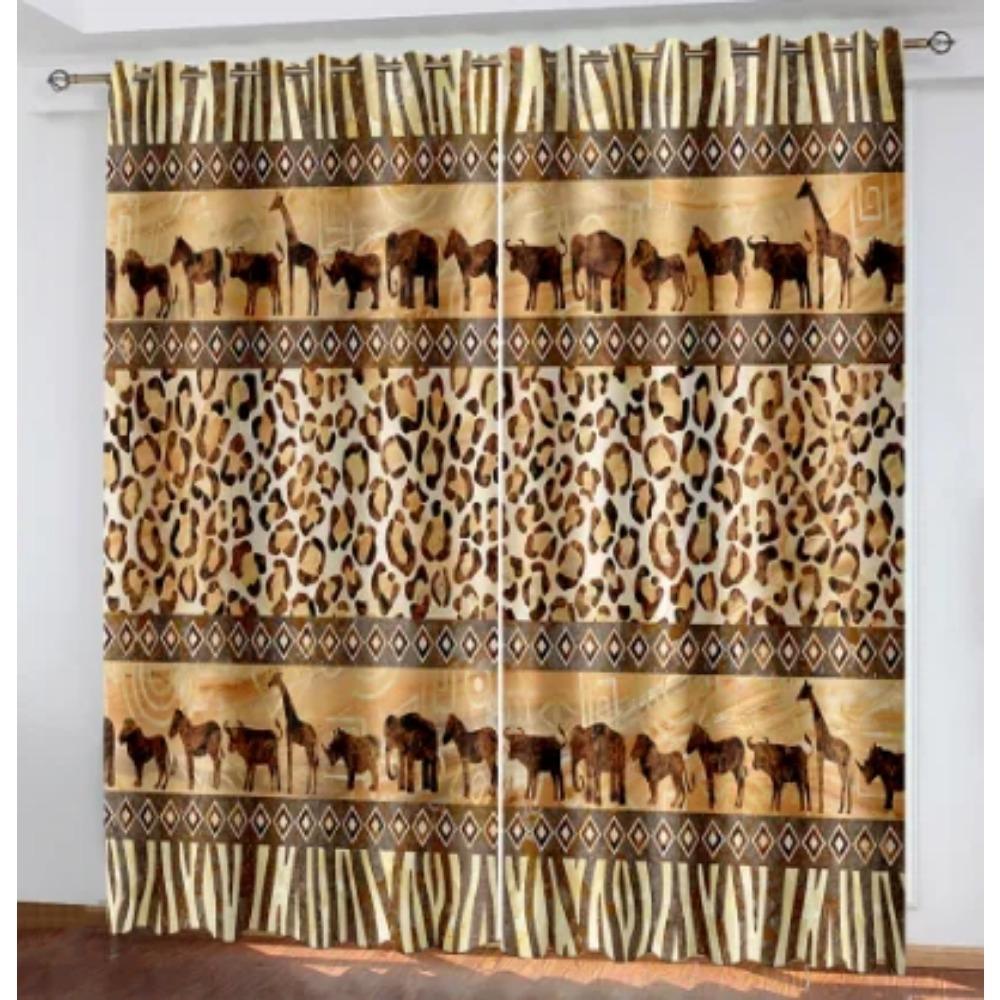 Afrykańska sztuka kobieca abstrakcyjny projekt darmowa wysyłka 2 sztuki cienka zasłona okienna do salonu sypialnia wystrój