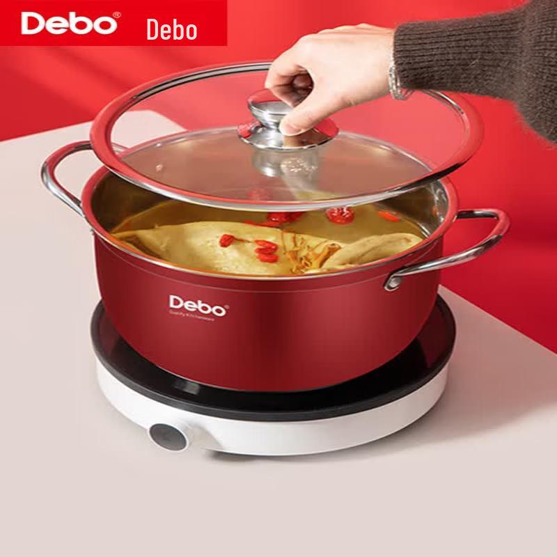 Debo 26cm Stainless Steel Steaming Soup Pot