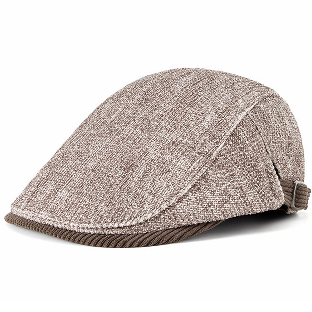 High Quality Cotton Flat Ivy Hats Male Casual Gatsby Hat Dad Cabbie Cap Lady Beret Men Newsboy Caps