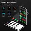 RGB LED Matrix Pixel Panel Flexible Waterproof Scrolling Text Advertising Sign Bluetooth APP Programmable Screen for Car Display