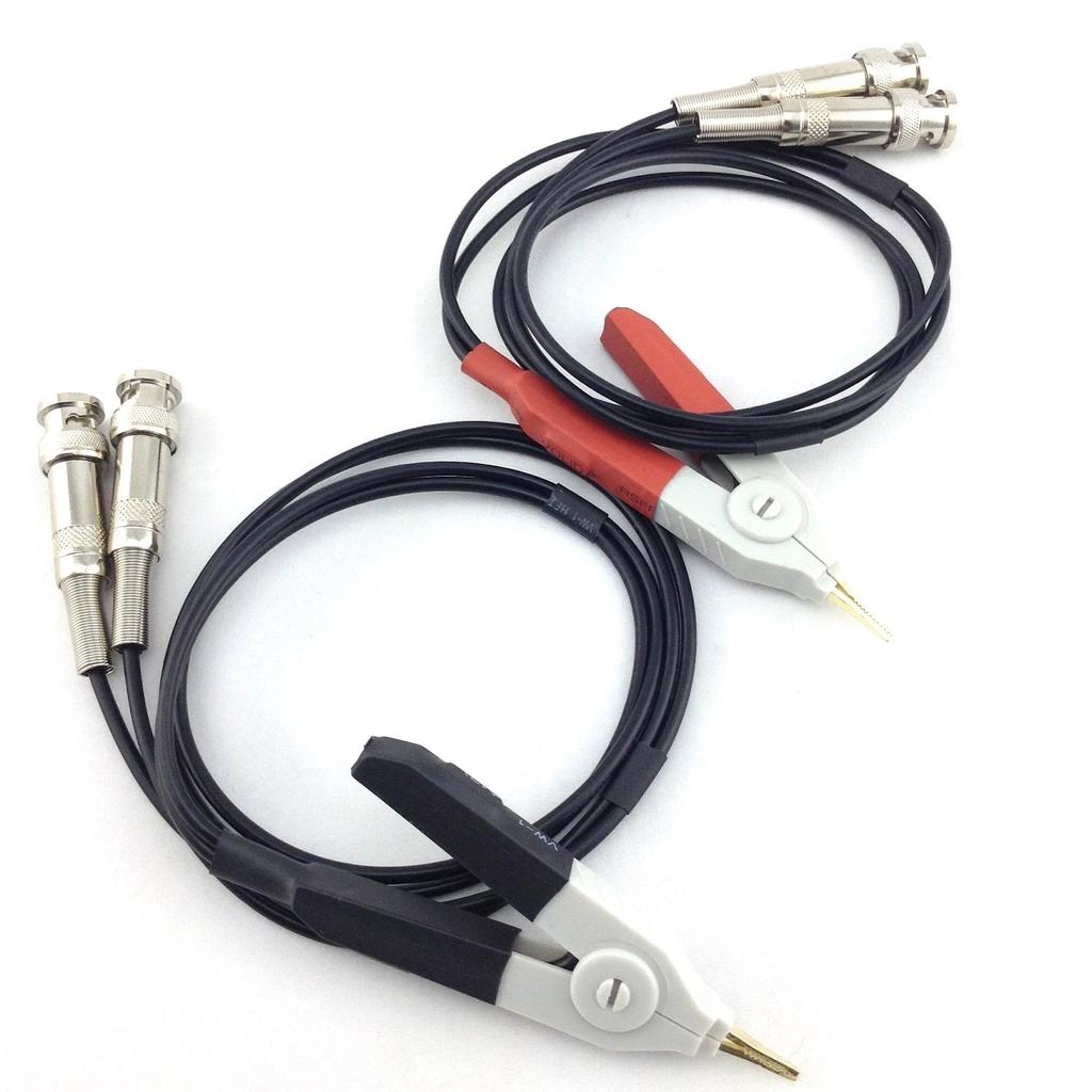 Kelvinovy svorky Měření odporu Kelvinovy svorky LCR metr Impedance Kondenzátor Cívka 4-svorkové