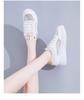 1752 Damen Weiße Sommer-Sneakers, Vielseitiger Dicksohlen-Hot-Style 2022 mit Mesh-Design zur Innenhöherlegung