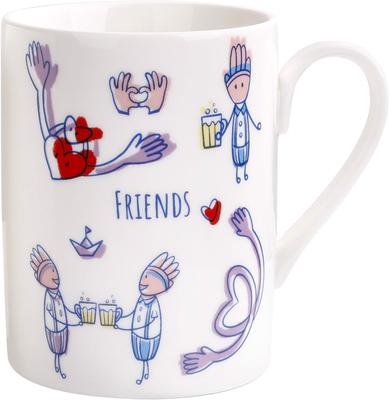 Kubek Ceramiczny Do Kawy Herbaty Prezent Dla Przyjaciela Friends Napis