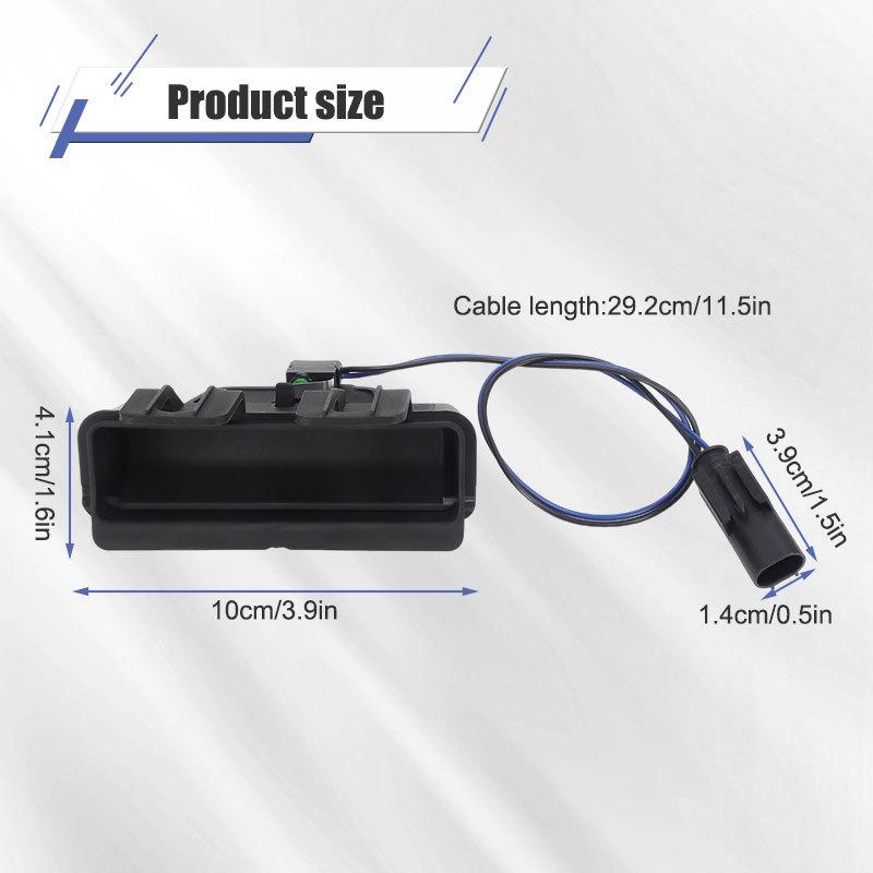 A4517470187 Rear Trunk Tailgate Handle Switch For Smart Fortwo (451) Pure Passion Cabrio 2009 2010 2011 2012-2015 4517470187